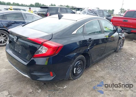 2020 Honda Civic Ex from USA, damaged, VIN 19XFC1F38LE002907